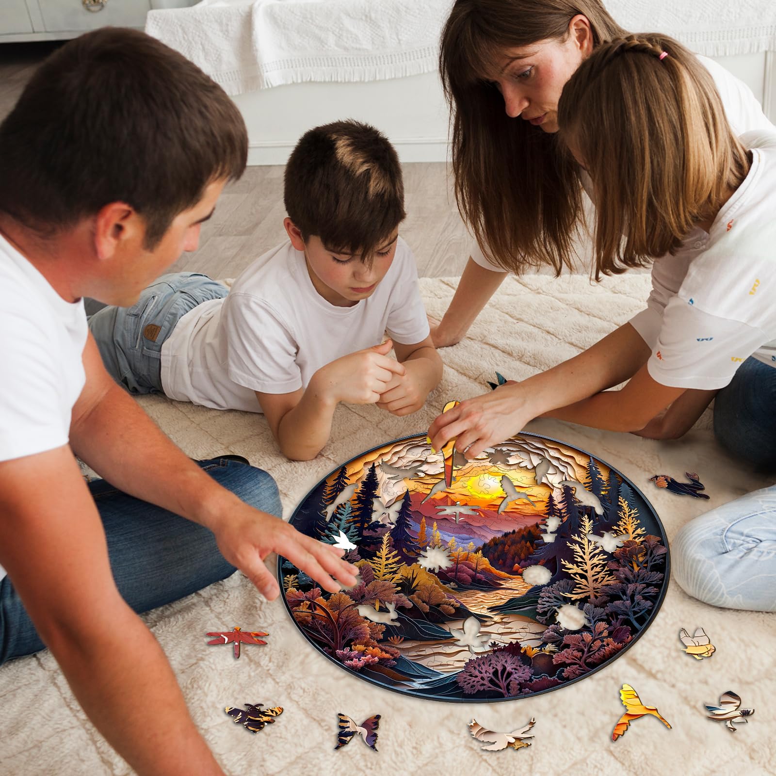Purdicra holiday gift puzzle a unique keepsake for friends and family.