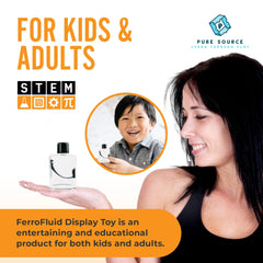Pure Source stem kit supports hands-on exploration of magnetism and fluid dynamics.
