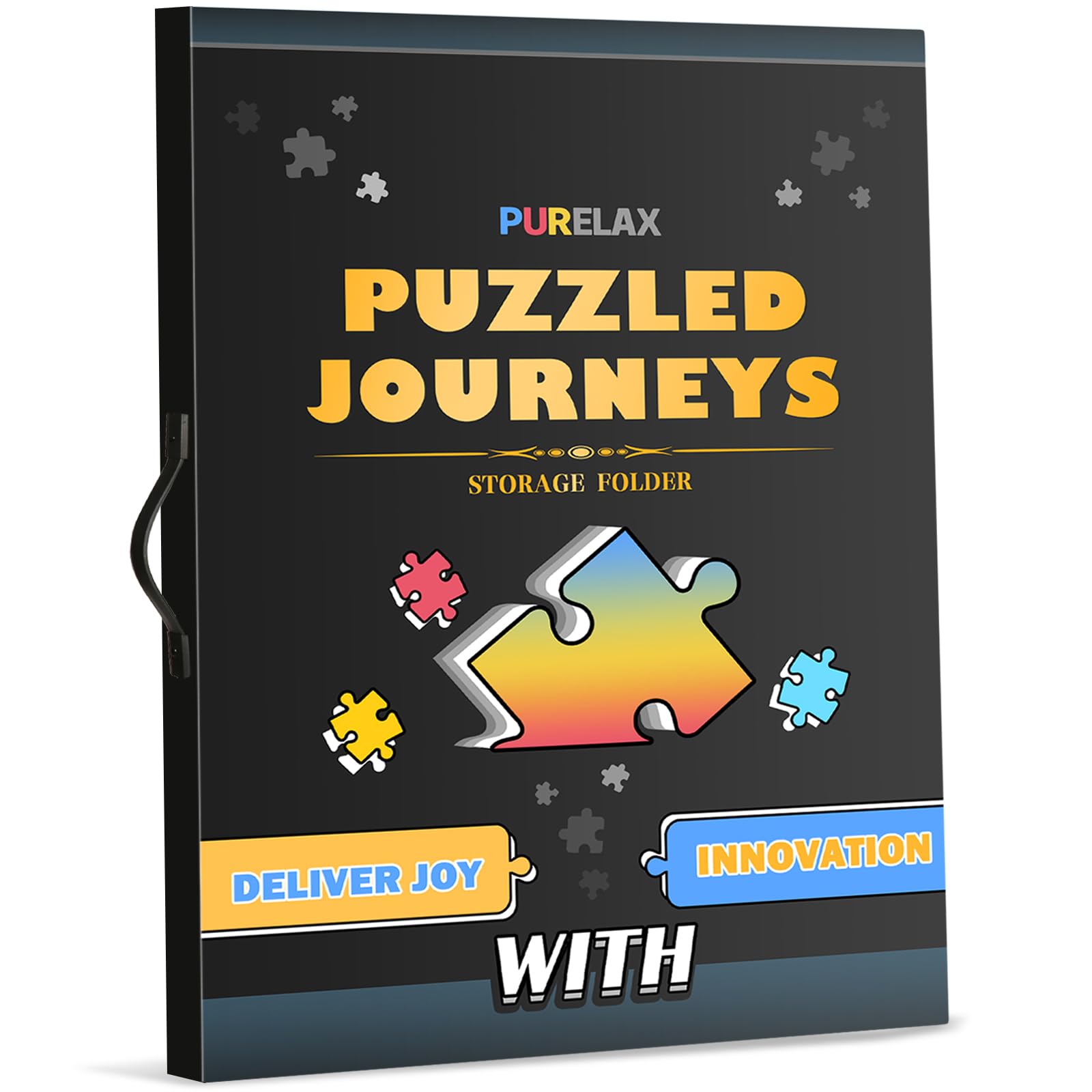 Purelax dustproof case keeps puzzles safe during busy travels.