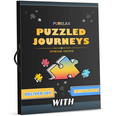 Purelax dustproof case keeps puzzles safe during busy travels.