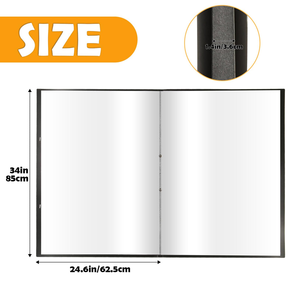 Purelax portable puzzle organizer with a comfortable handle for one-handed carrying.