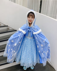 PURFEEL Elsa inspired snowflake lace detail adds magical sparkle