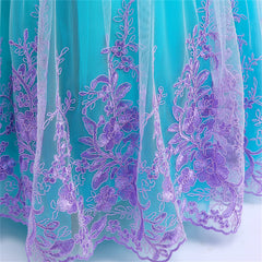 PURFEEL Mermaid Dress with headband, complete dress-up set