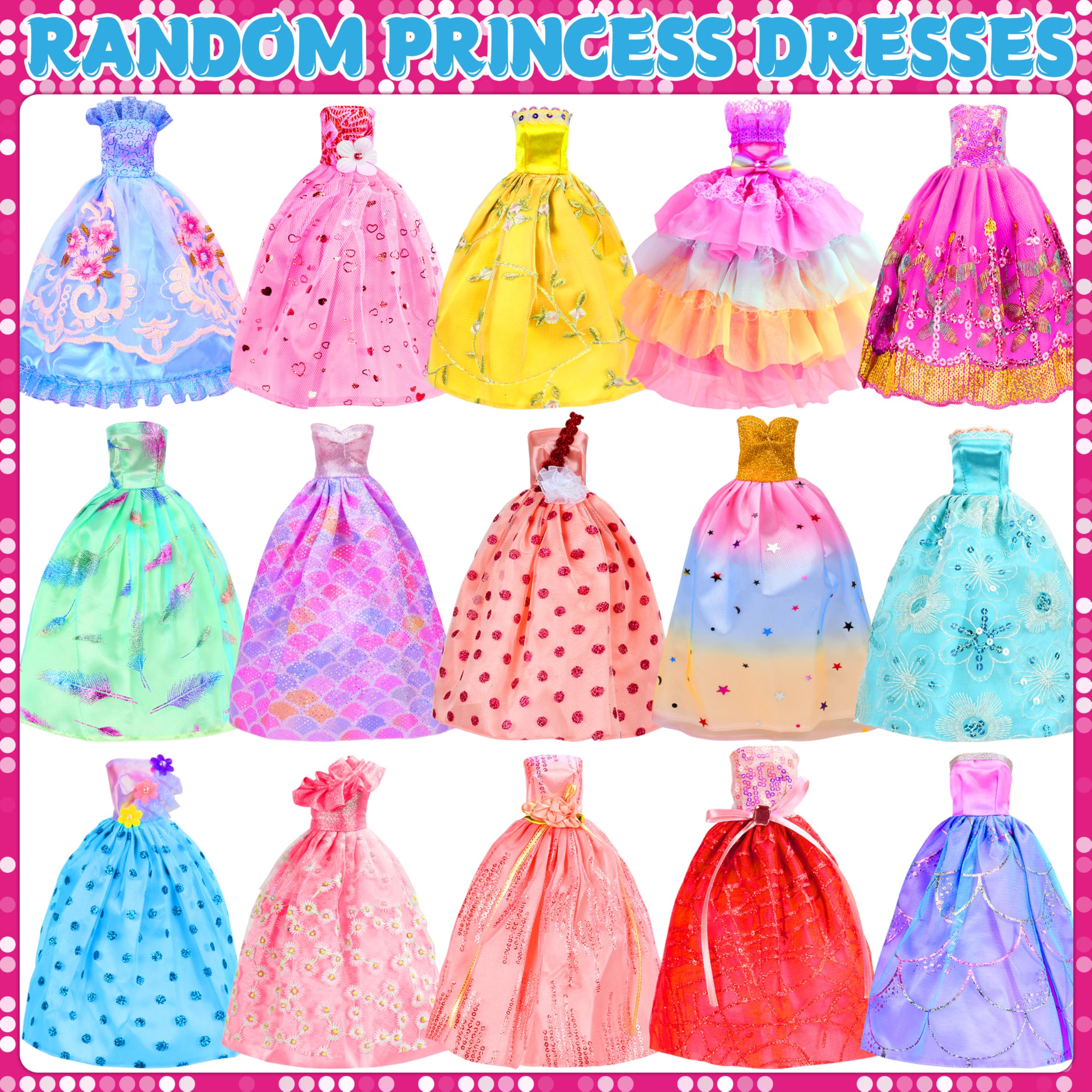 Purpercats 85-pack fashion dresses for versatile outfits and storytelling