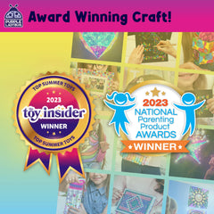 Purple Ladybug safe non-toxic materials support worry-free crafting for kids