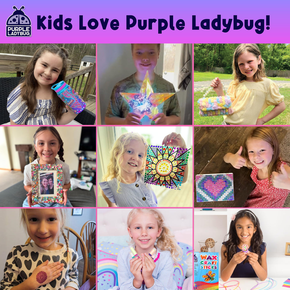 PURPLE LADYBUG unboxed kit showcases durable materials and vibrant finishes.