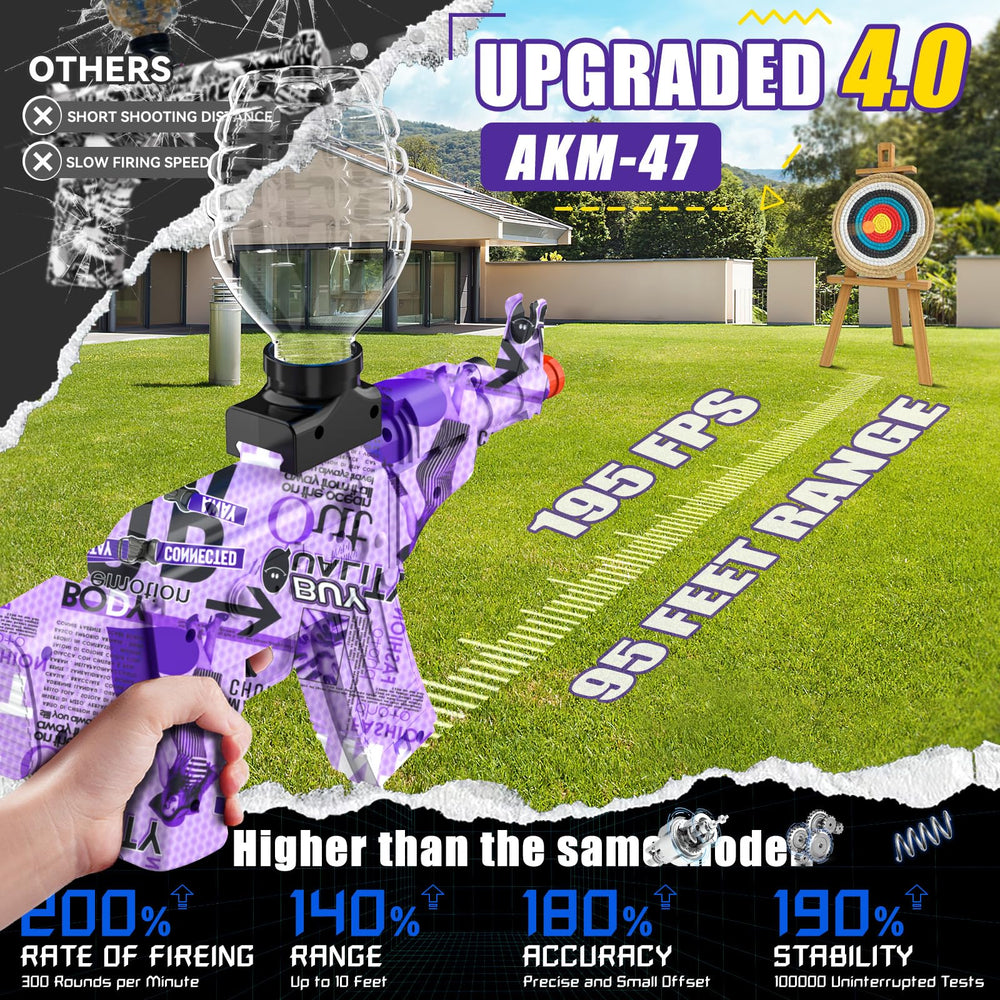Purple Splat Gun in action supports visibility and fun during daylight battles.