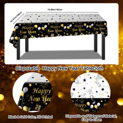 Purtarly 2026 foil balloon adds numeric focal point to NYE décor