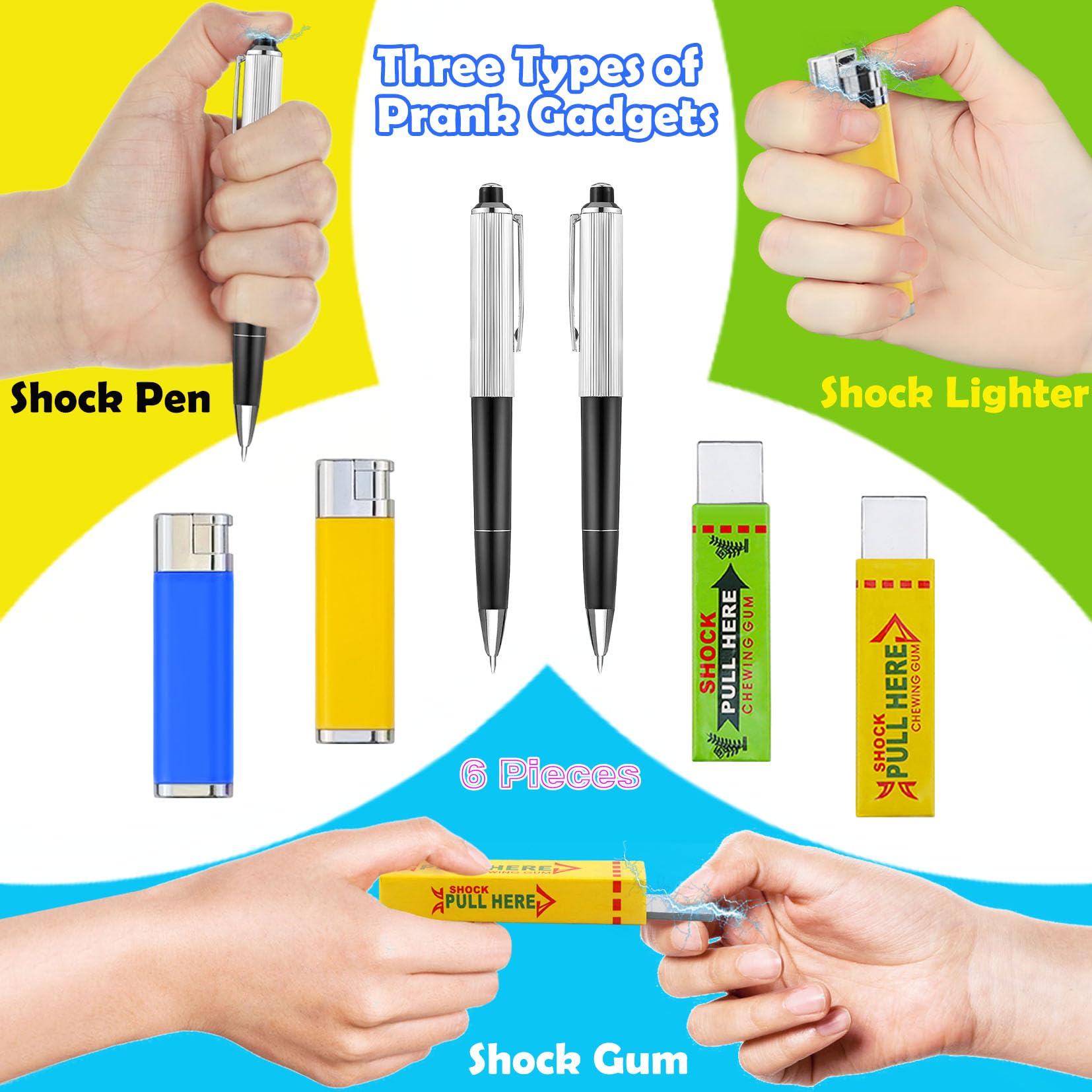 Pushmick prank lighter blue for subtle mischief with friends