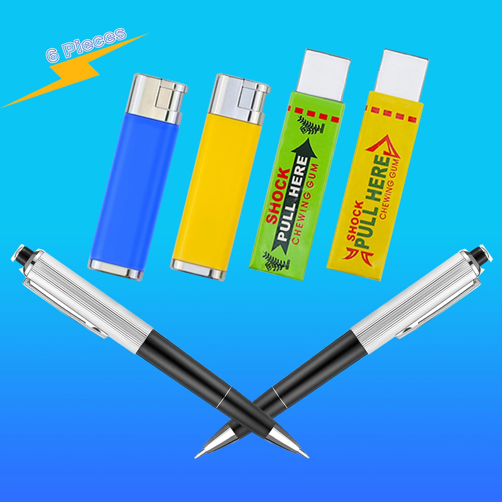 Pushmick prank set packaging shows all items ready to gift