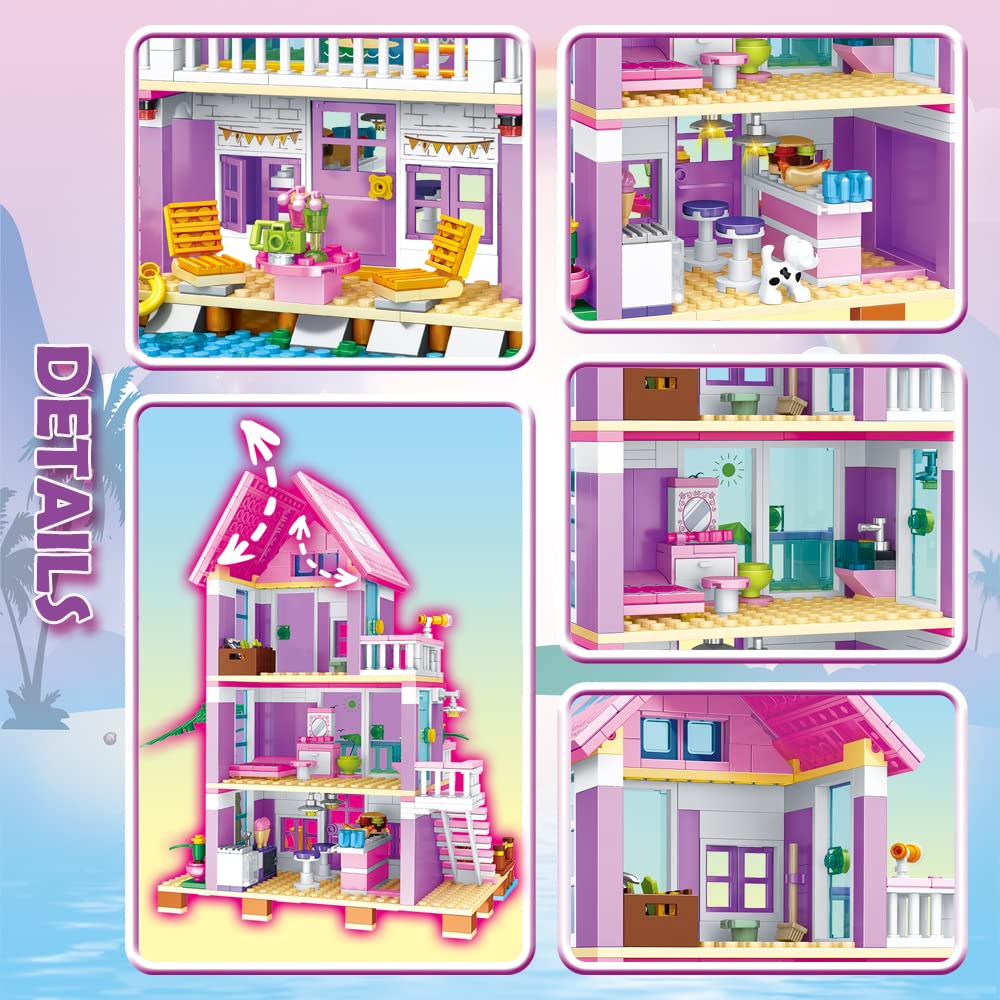 PUSITI dining kitchen setup supports daily-life pretend scenarios.