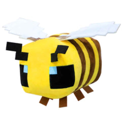 Putrer Bee plush close-up showing silky fur for a soft touch.