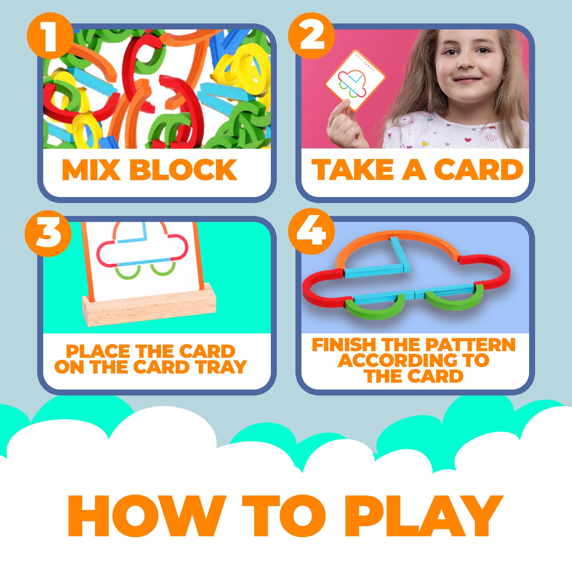 puzgic Stem Kids Toys classroom-friendly set for collaborative play and sharing