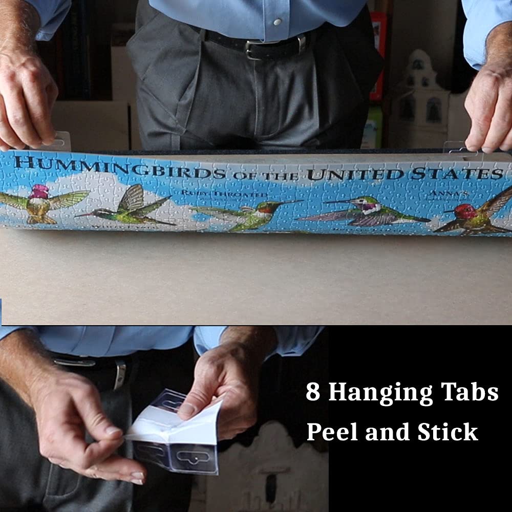 Puzzle EZ see-through backing keeps puzzle patterns visible.