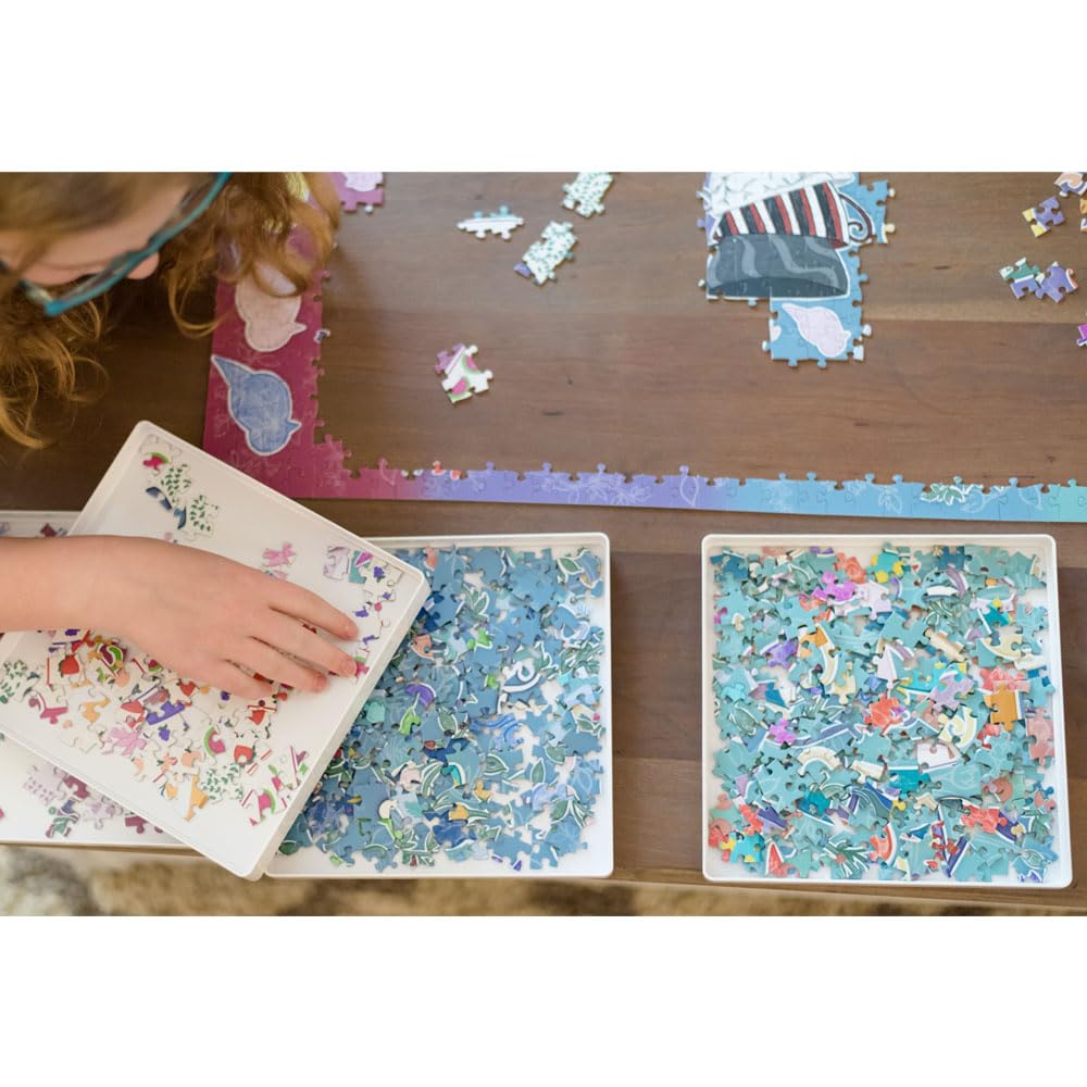 PUZZLE EZ gift-ready box makes a thoughtful puzzle gift.