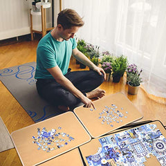 Puzzle Keeper 35.6 x 25.6 inch board fits most 1500-piece puzzles