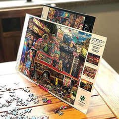 Purple Puzzle Peak color option adds style to your puzzle workspace
