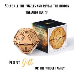 Puzzle Potato money gift box with hidden compartments offers a playful surprise for celebrations.