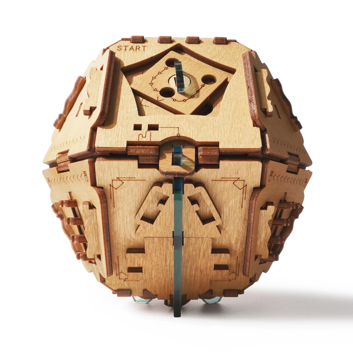 Puzzle Potato Philosopher's Stone puzzle box for immersive escape room fun.