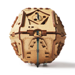 Puzzle Potato Philosopher's Stone puzzle box for immersive escape room fun.