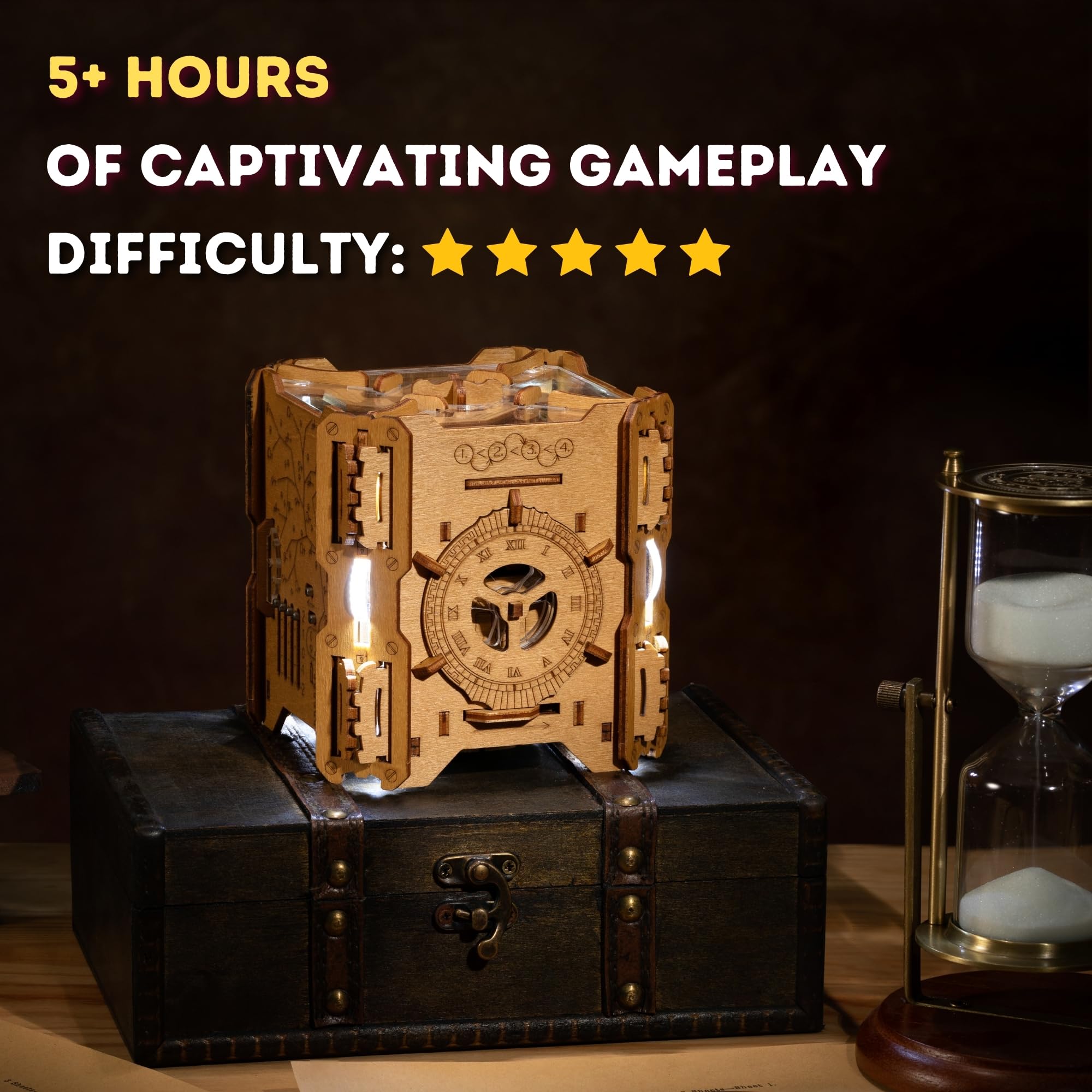 Puzzle Potato Tesla Box gift-ready packaging with hidden compartment for keepsakes.