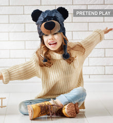 Puzzled DolliBu Plush Hat packaged for gifting
