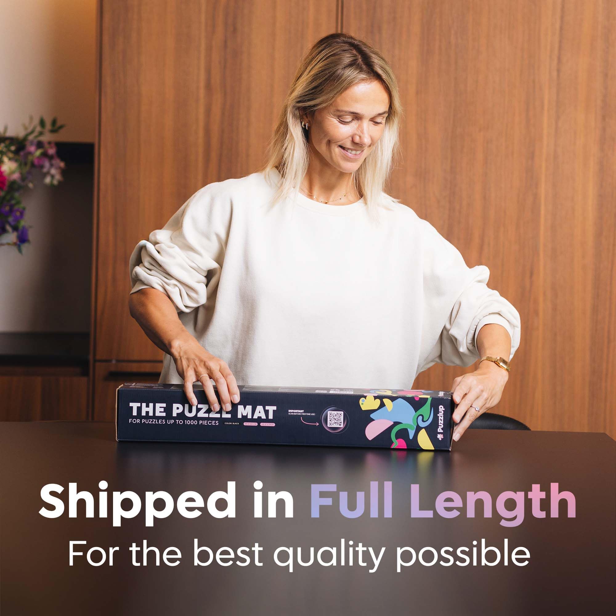 Puzzlup foam tube durability supports repeated rolls without compression