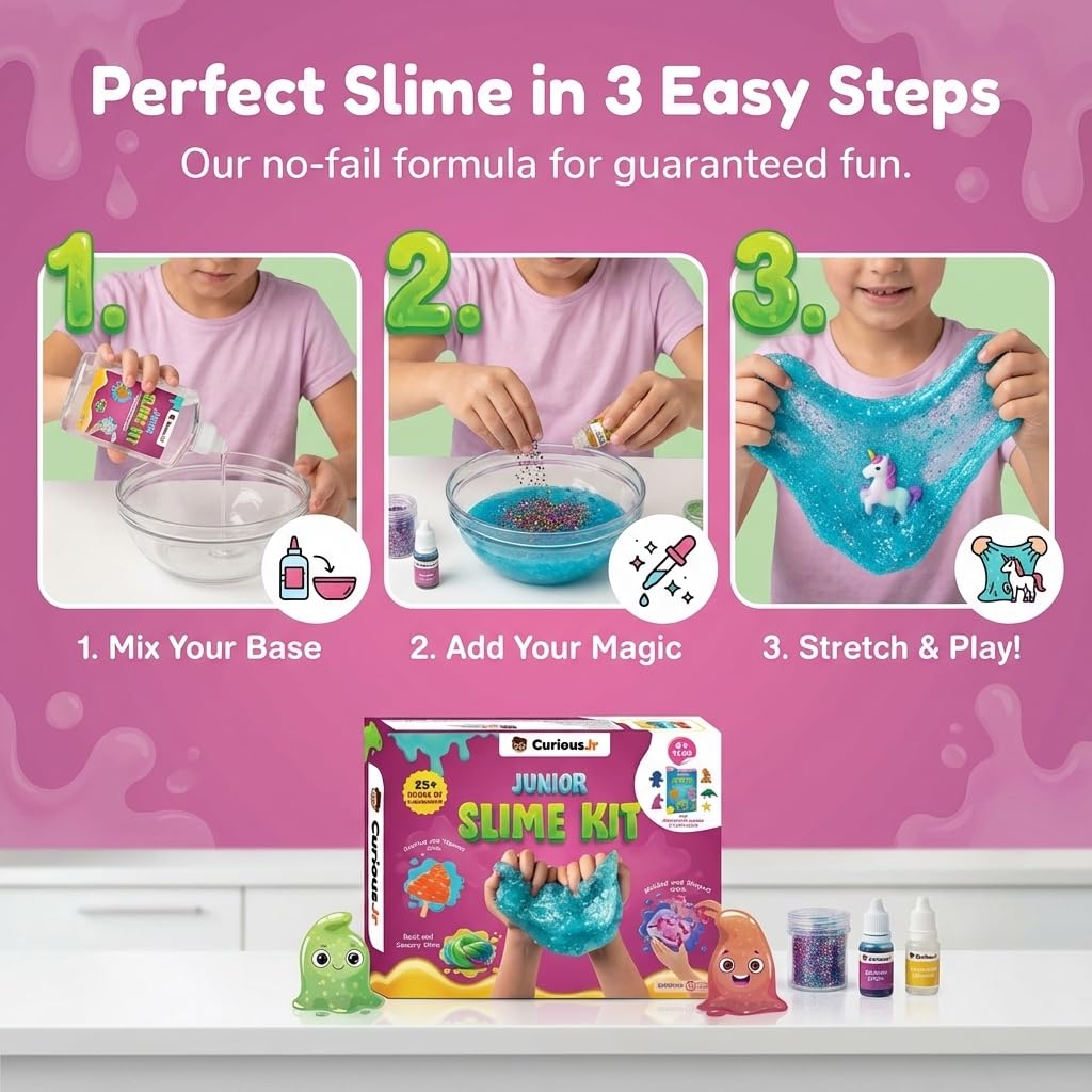 PW DIY Slime Kit dinosaur shapes for creative storytelling