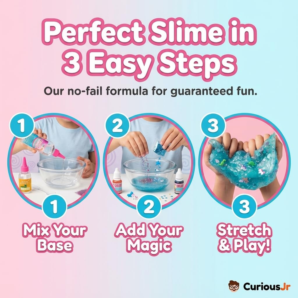 PW DIY Slime Kit scented fragrances enhance playful slime experiences