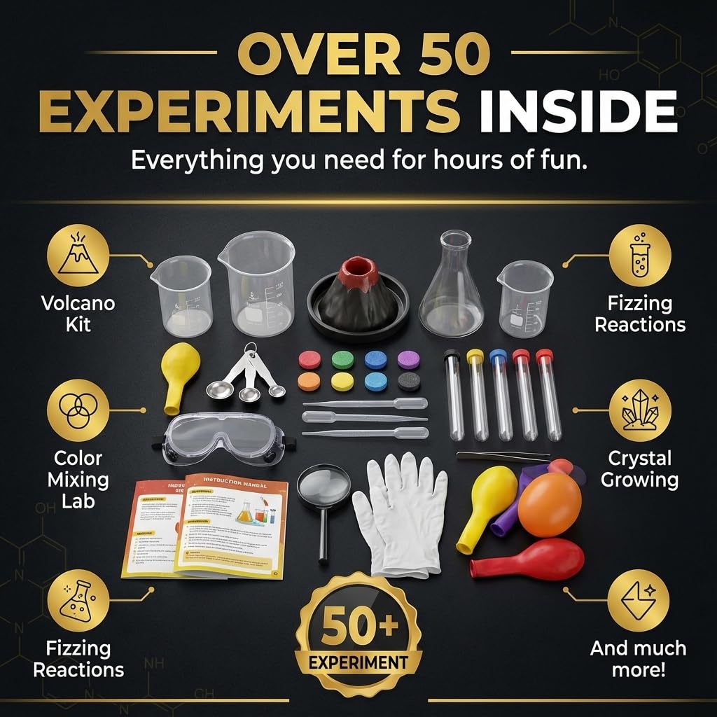PW Junior Science Kit Big Surprise Box reveals a mystery experiment.