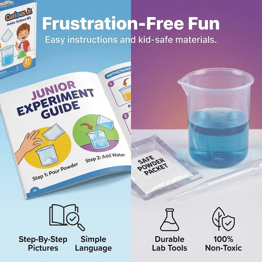 PW Junior Science Kit Family Fun supports learning during rainy days.