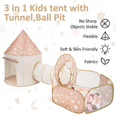 PXFAYSFQ easy-assembly foldable tunnel stores compactly after play.