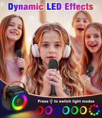 Pxzvd mini karaoke Bluetooth 5.3 for quick device pairing.