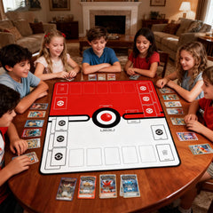 PYPGT playmat showcases themed artwork that enhances the gaming atmosphere.