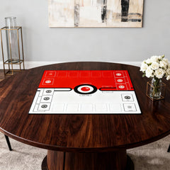 PYPGT playmat is waterproof and stain-resistant for easy cleaning.