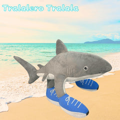 PYBHMYTR Tralalero Tralala desk ornament adds whimsy to workspace.