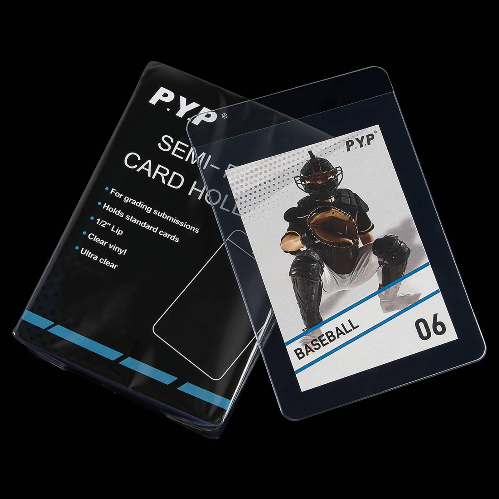 P.Y.P ideal for trading card collections and graded submissions.
