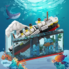 PYPIBAWLY Titanic ship; detailed bricks for display