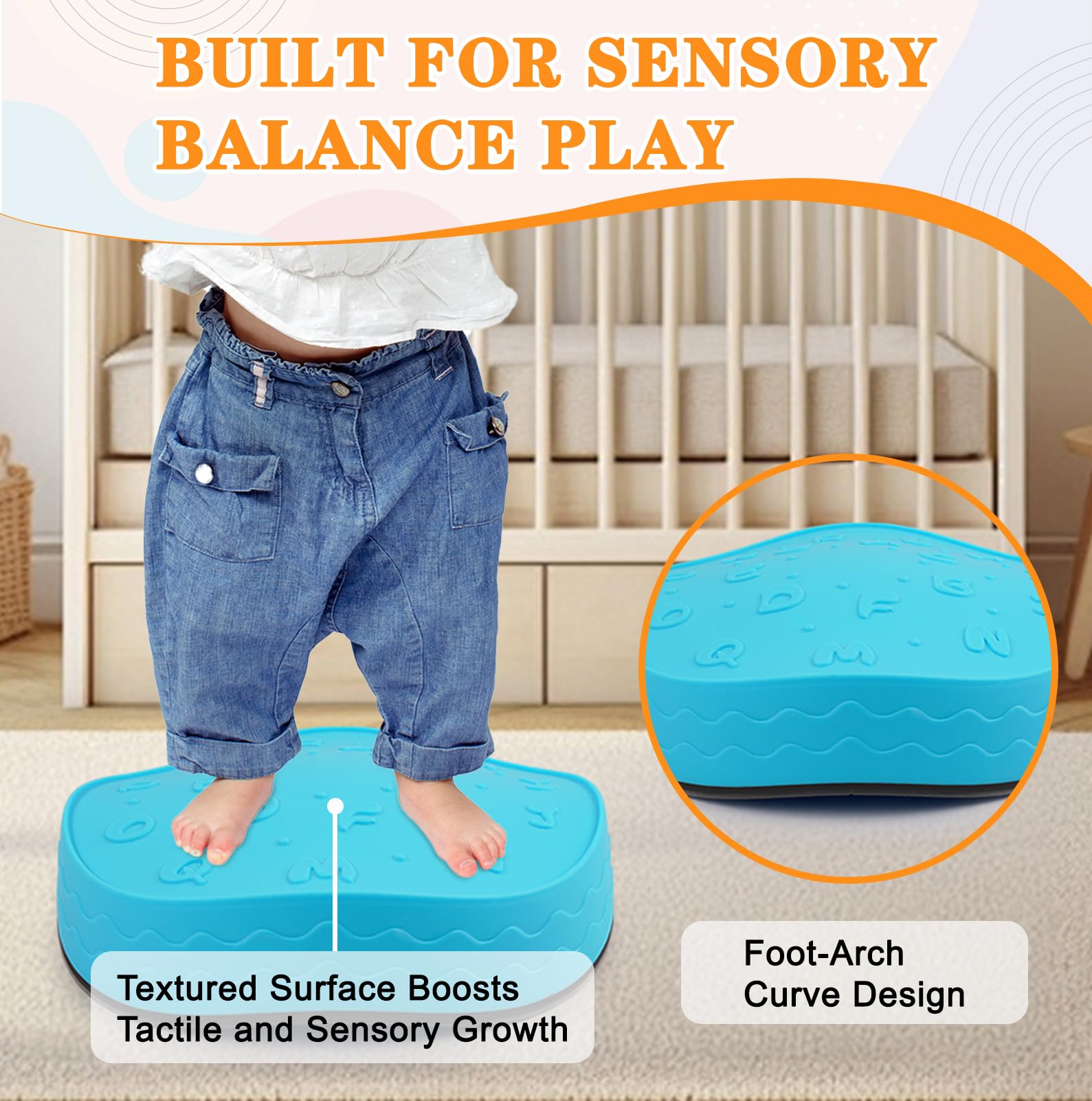 QANIY Crabs Balance Stones stack for compact storage between indoor and outdoor sessions.