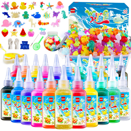 QANIY Magic Water Elf Kit molds for colorful 3D crafts and imaginative play