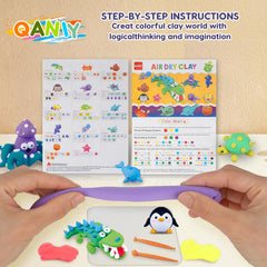 Soft, non-sticky clay ideal for little hands