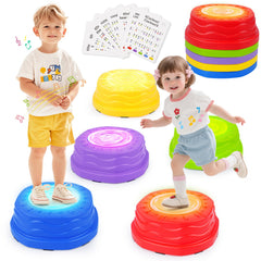 QANIY stepping stones 5-piece set for safe indoor balance practice.