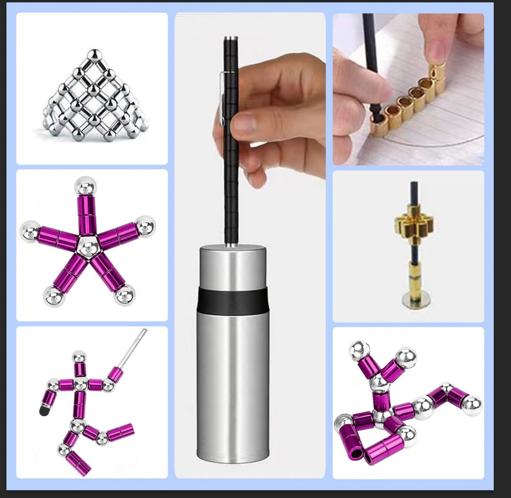 QAQcew stress-relief-fidget-pen, compact metal for desk or travel