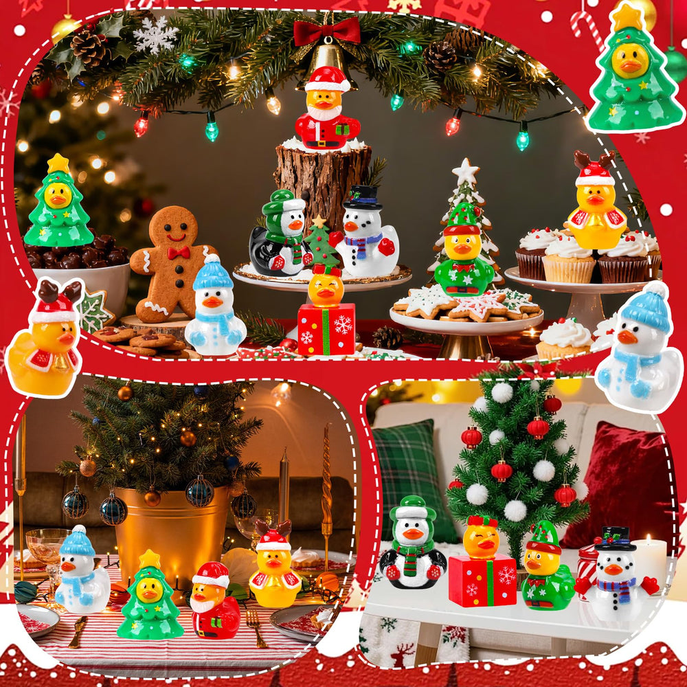 QAUYETM snowman duck brings wintry whimsy to table scatter or gift bags.