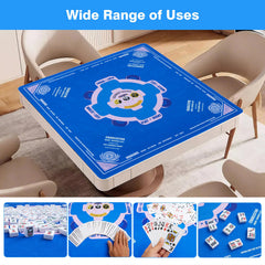 QAZWQAZ Mahjong Mat suits mahjong, poker, dominoes, and more.
