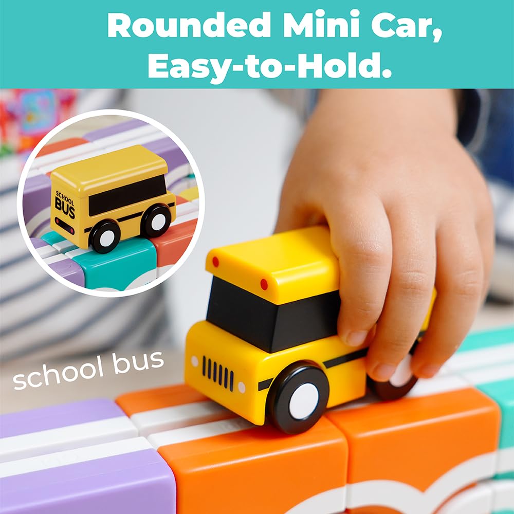 QBI blocks made of ABS plastic with smooth edges for safe toddler play