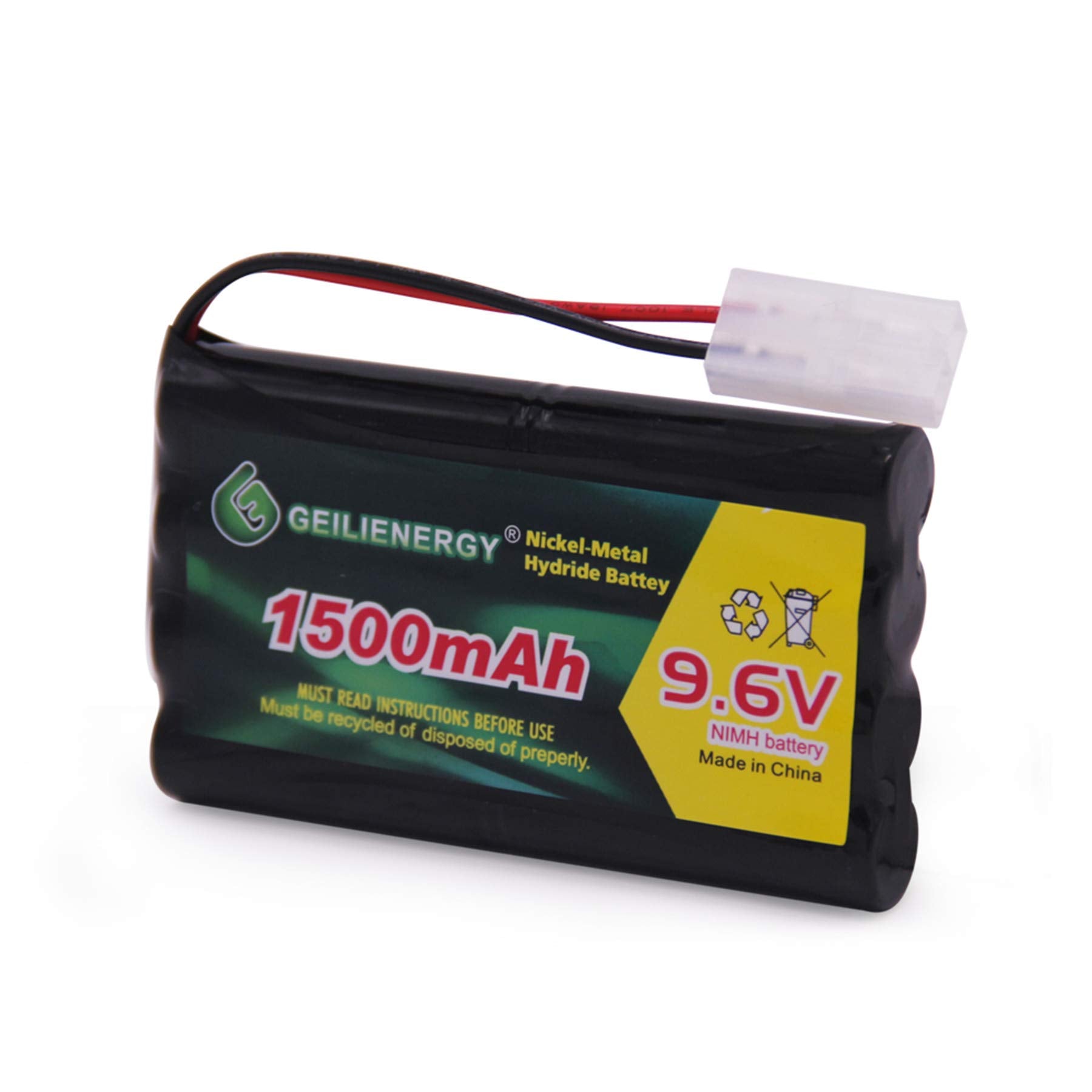 QBLPOWER 9.6V Ni-MH battery pack designed for RC boat use and quick charging