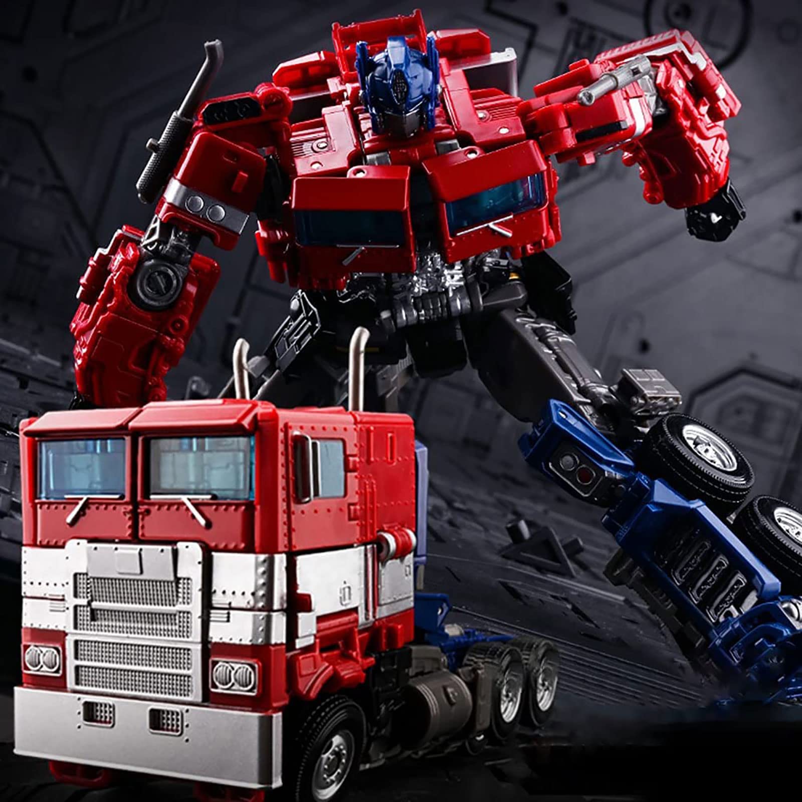 QCCX action figure car mode switch supports hands-on play