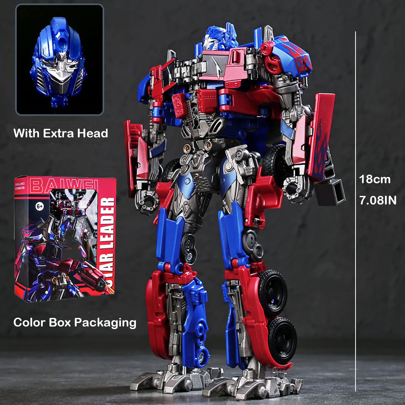 QCCX interchangeable head accessory shown with multiple shapes for customization.