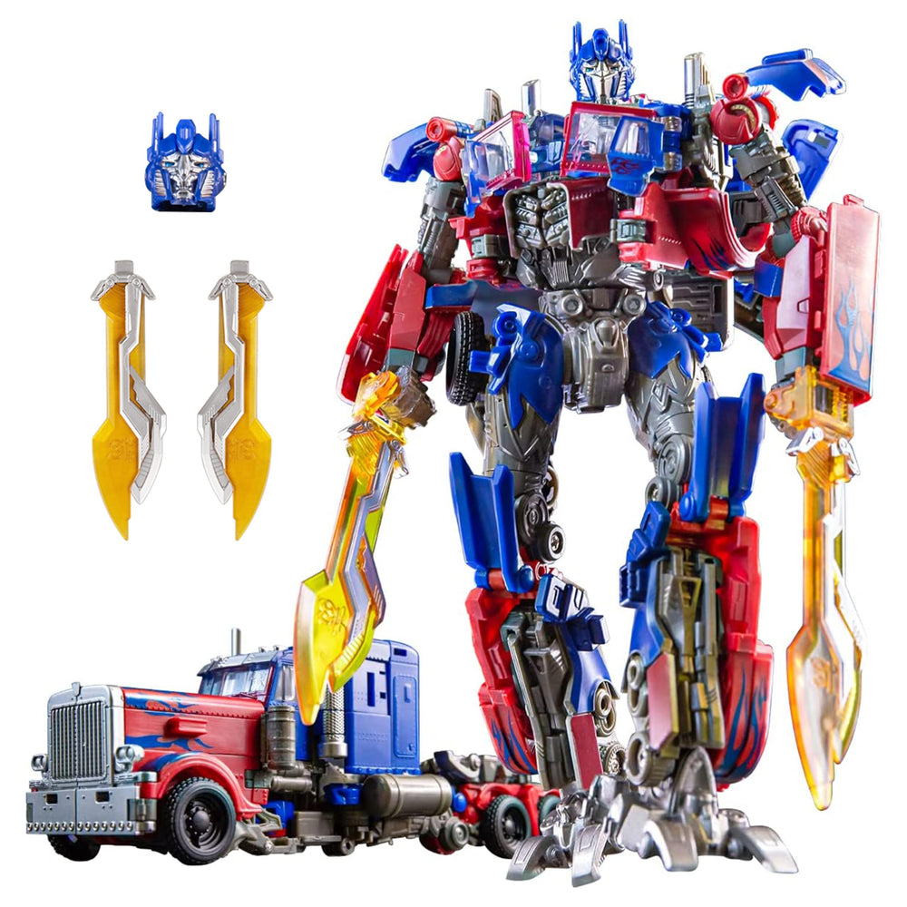 QCCX transforming figure in robot mode with smooth joints for easy posing